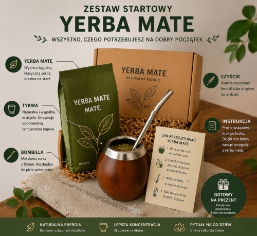 Zestaw startowy do Yerba Mate